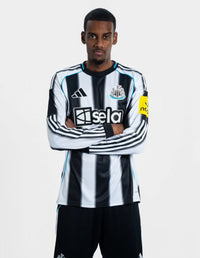 Mens Long Sleeved Newcastle United Home Shirt 25/26