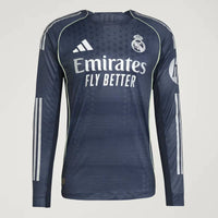 Jersey Long Sleeve Real Madrid Away 25/26