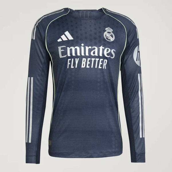 Jersey Long Sleeve Real Madrid Away 25/26