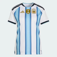 Argentina Home 26/27 Shirt Women’s - With World Cup Winners Badge