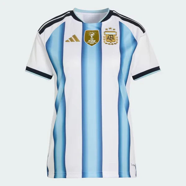 Argentina Home 26/27 Shirt Women’s - With World Cup Winners Badge