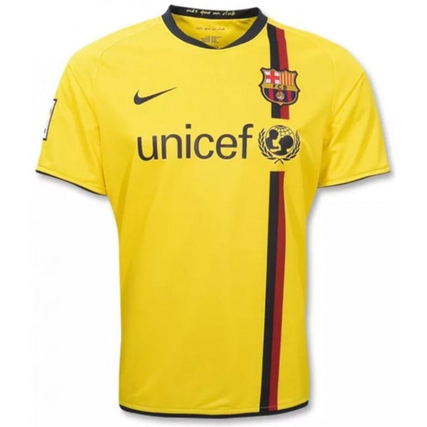 Jersey Barcelona Retro 2008/2009 - Amarilla