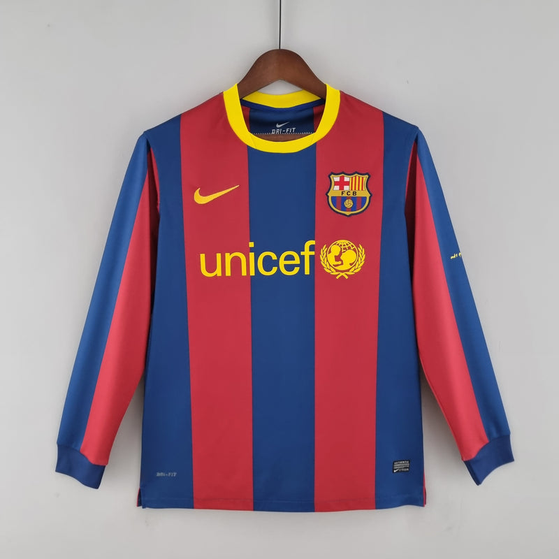 Jersey Long Sleeve Barcelona 10/11