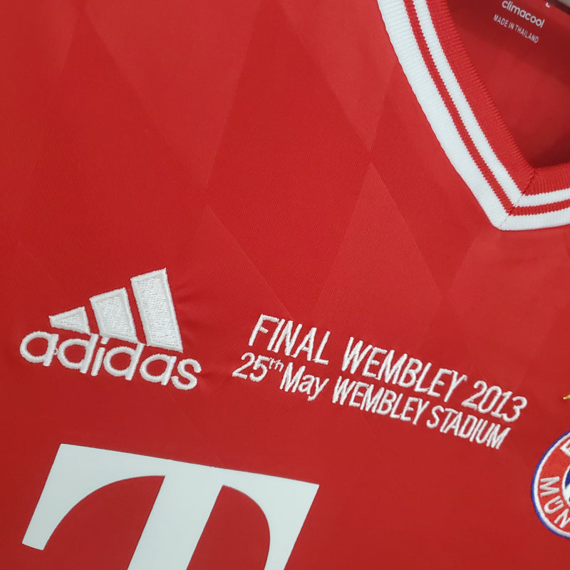 Jersey Long Sleeve Bayern de Munique Champions League 2013/14