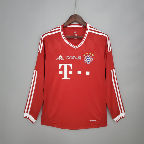 Jersey Long Sleeve Bayern de Munique Champions League 2013/14