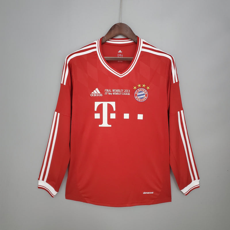 Jersey Long Sleeve Bayern de Munique Champions League 2013/14