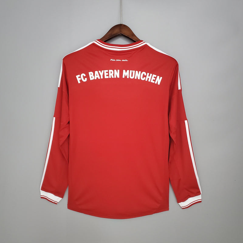 Jersey Long Sleeve Bayern de Munique Champions League 2013/14
