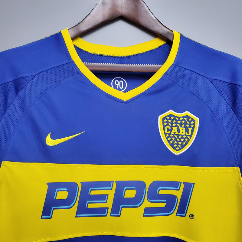 Jersey Long Sleeve Boca Juniors 03/04