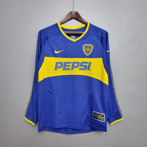 Jersey Long Sleeve Boca Juniors 03/04