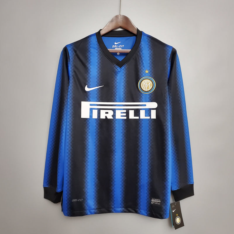 Jersey Long Sleeve Inter Milan Home 10/11
