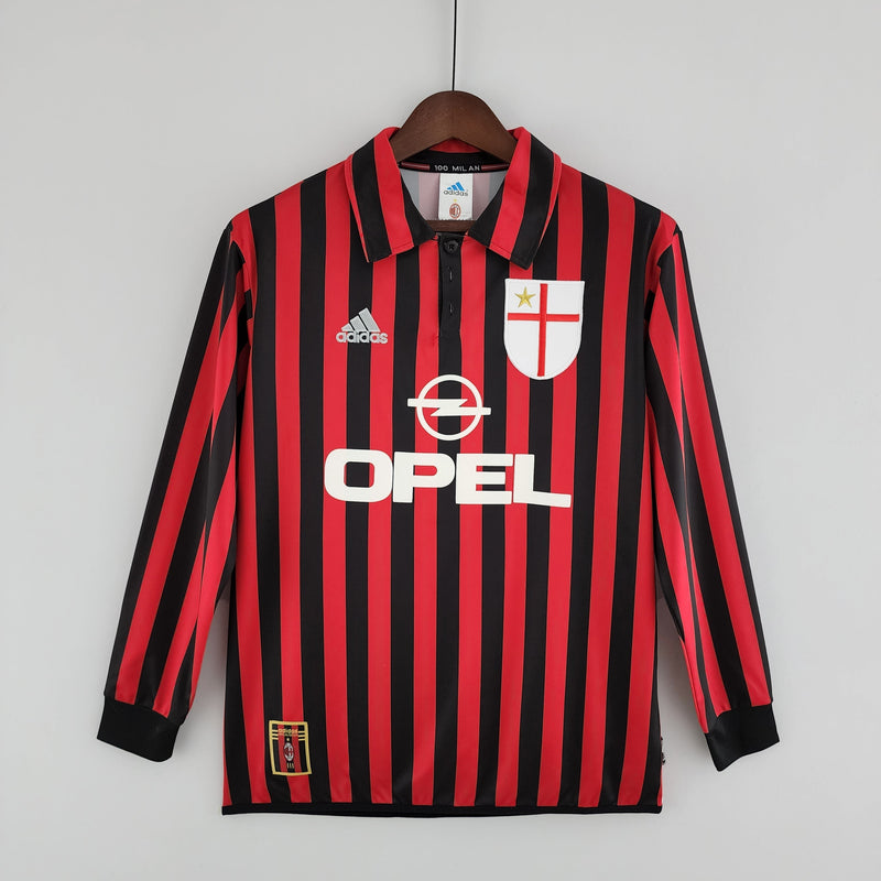 Jersey Long Sleeve AC Milan 1999/2000