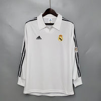 Jersey Long Sleeve Real Madrid 2002