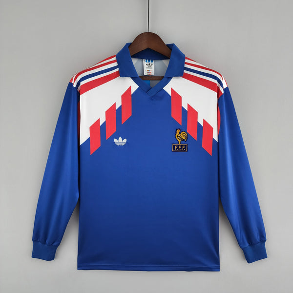 Jersey Long Sleeve France 88/90 -
