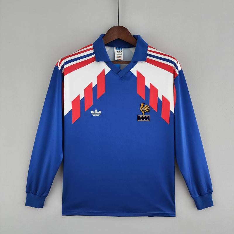 Jersey Long Sleeve France 88/90 -