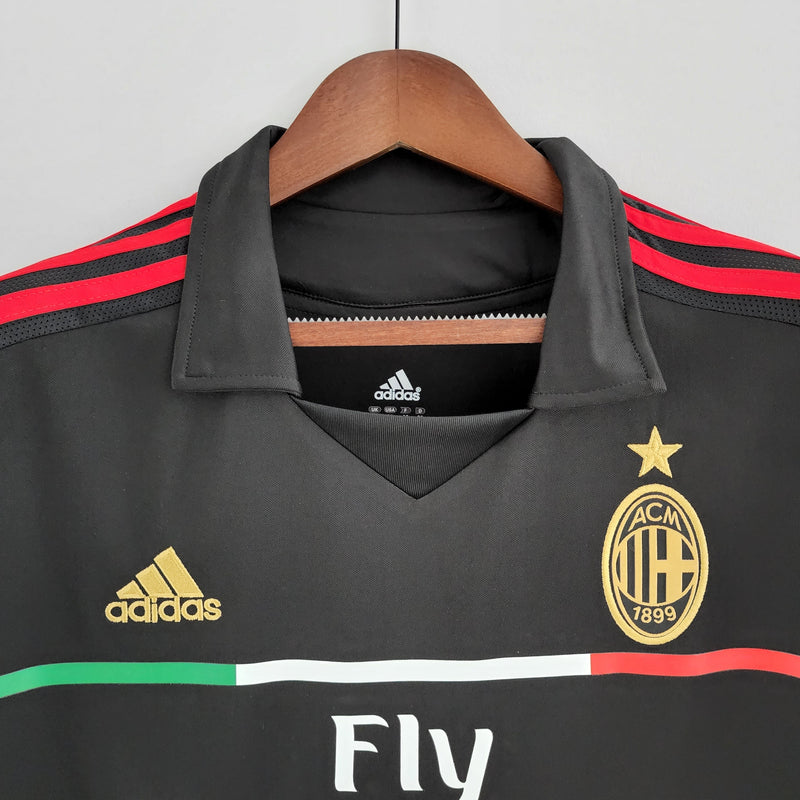 Jersey AC Milan Retro III 11/12 - Negra