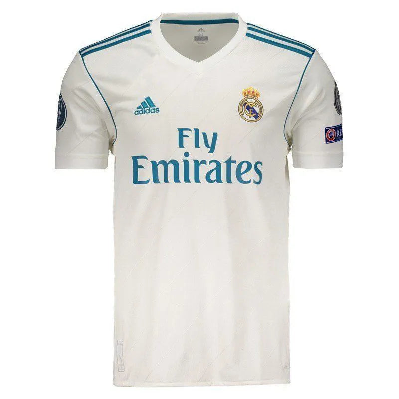 Jersey Real Madrid Retro Home 17/18 - White