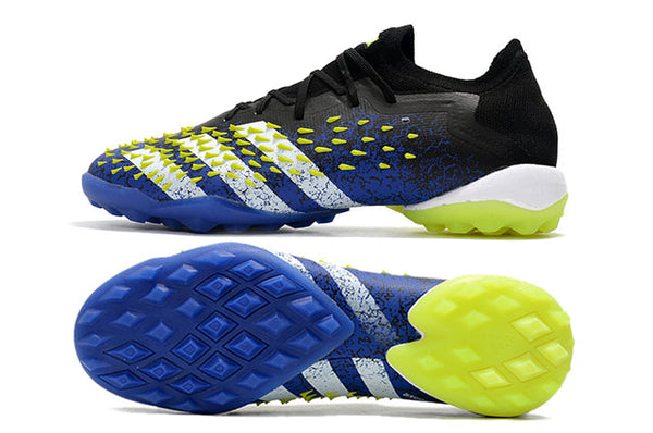 Football boots Société Predator Freak .1 Black/Blue/Yellow - Low
