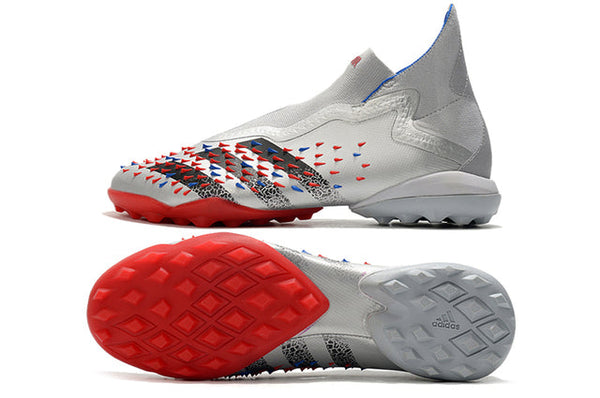Football boots Société Predator Freak + FG Gray - Cano Alto