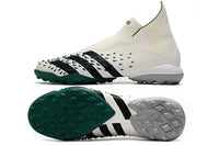 Football boots Société Predator Freak + FG White/Green - Cano Alto