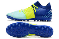 Football boots Société Future Z FG Blue/Yellow/Green - Low