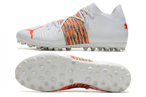 Football boots Société Future Z FG White/Orange - Low
