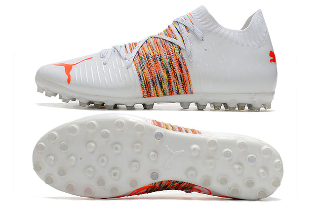 Football boots Société Future Z FG White/Orange - Low
