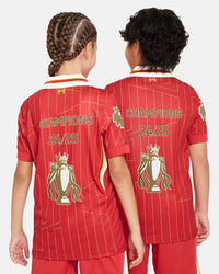 Kids kit Liverpool Home 24/25 - Special Edition - Champions 24/25 and Gold Trolphy