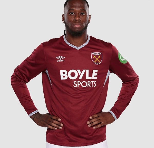 Jersey Long Sleeve West Ham Home 25/26
