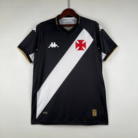 Jersey Vasco Home 23/24 - Black com listra White