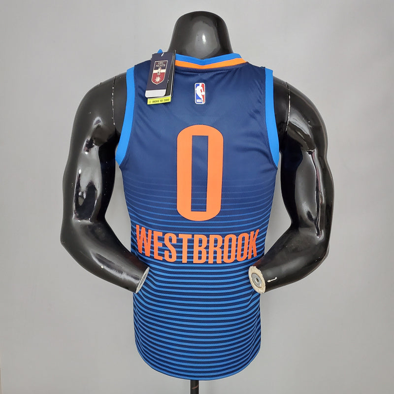 Jersey Sleeveless NBA Oklahoma City Thunder