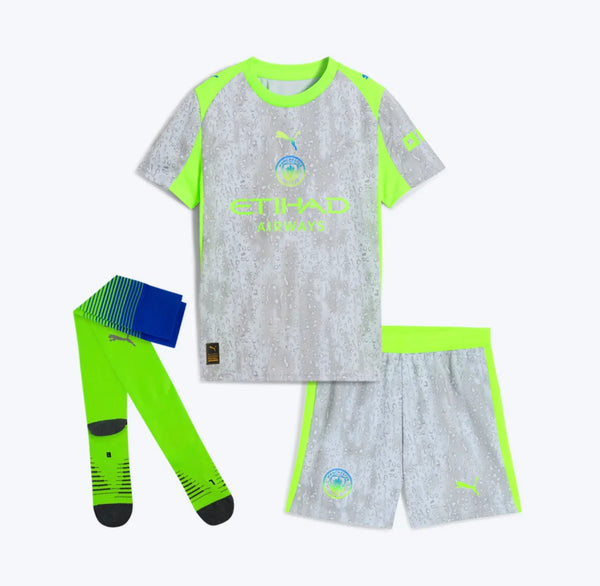 Kids kit Manchester City Third 25/26 - With Socks
