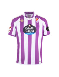 Jersey Real Valladolid Home 23/24 - Roxa e White