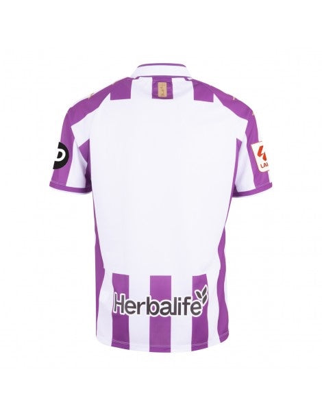 Jersey Real Valladolid Home 23/24 - Roxa e White
