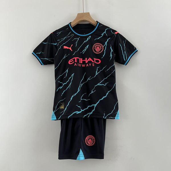 Kids kit Manchester City III 23/24