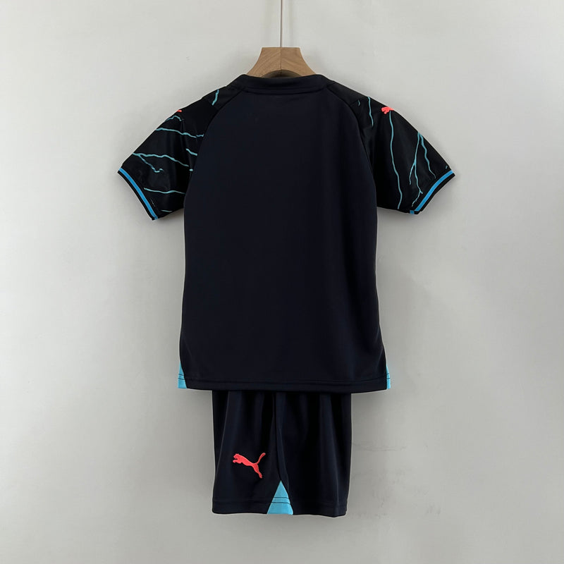 Kids kit Manchester City III 23/24