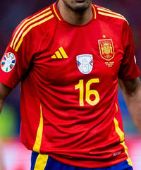 Jersey Spain Home 24/25 With Badge Eurocopa
