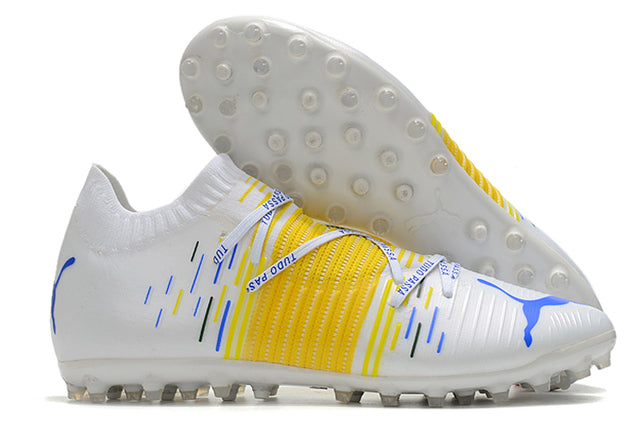 Football boots Société Future Z FG White/Yellow