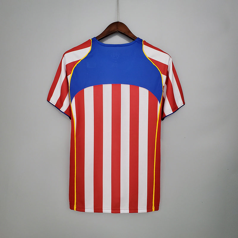 Jersey Atlético de Madrid Retro 2004/2005 - Red e White