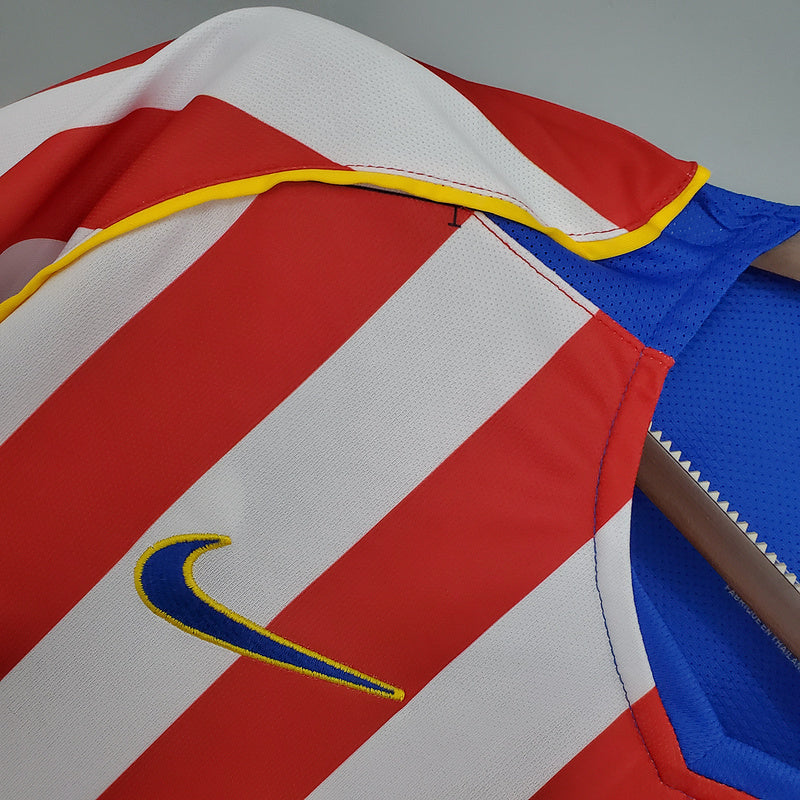 Jersey Atlético de Madrid Retro 2004/2005 - Red e White