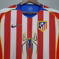 Jersey Atlético de Madrid Retro 2004/2005 - Red e White