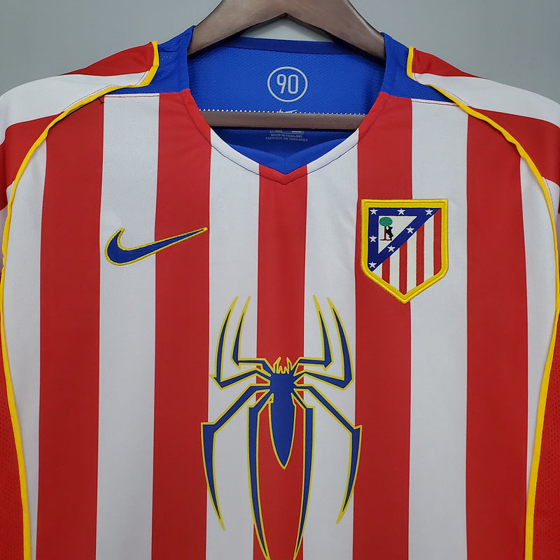 Jersey Atlético de Madrid Retro 2004/2005 - Red e White