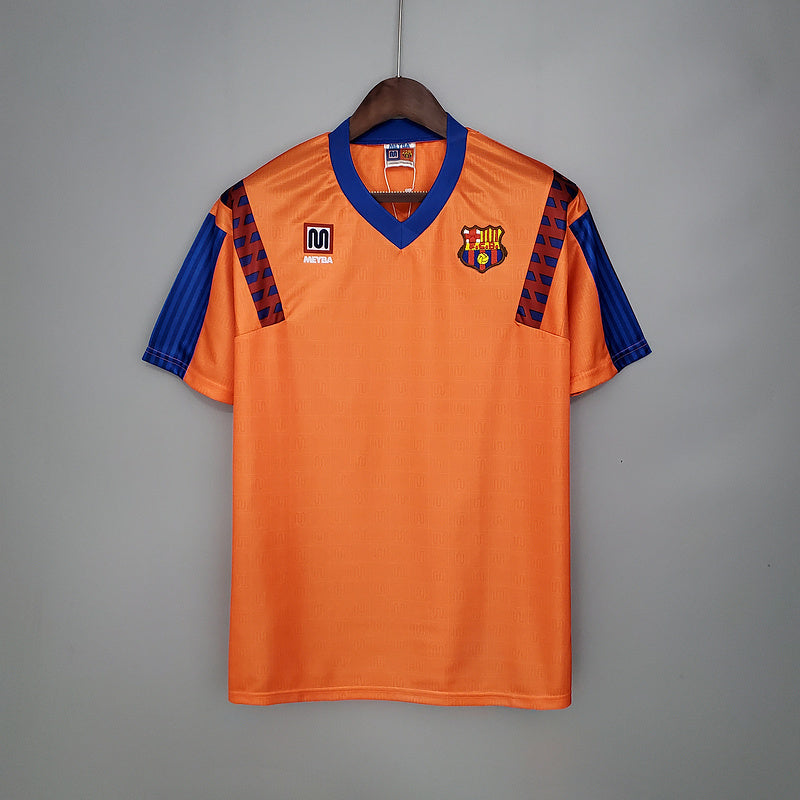 Jersey Barcelona Retro 1989/1992 naranja - Meyba