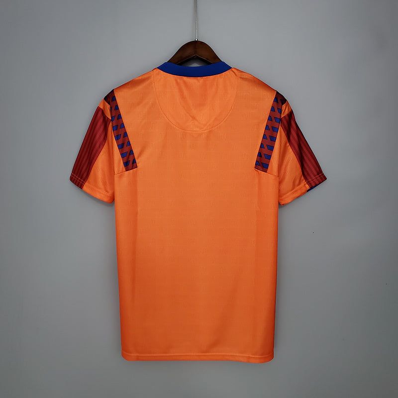 Jersey Barcelona Retro 1989/1992 naranja - Meyba