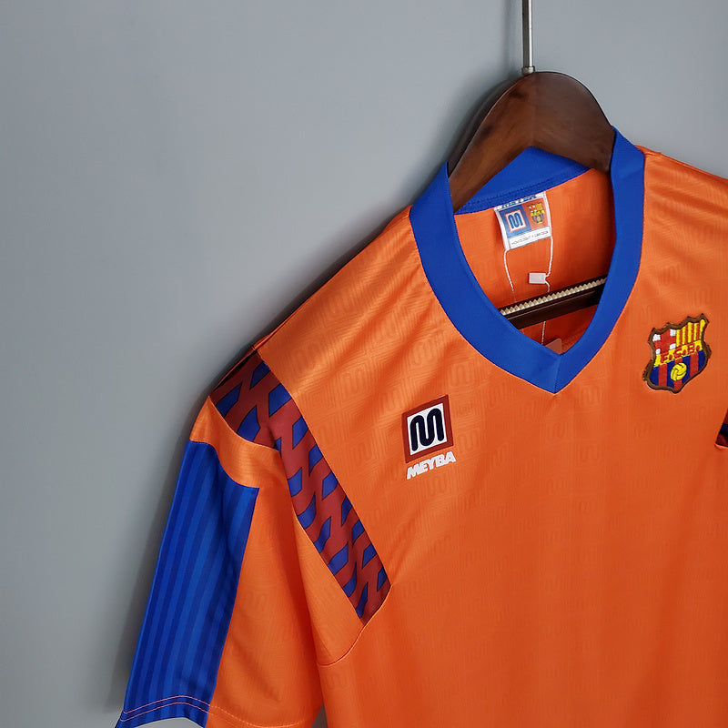 Jersey Barcelona Retro 1989/1992 naranja - Meyba