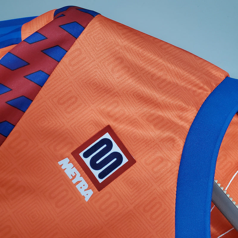 Jersey Barcelona Retro 1989/1992 naranja - Meyba