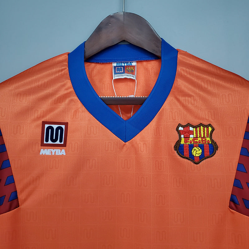 Jersey Barcelona Retro 1989/1992 naranja - Meyba