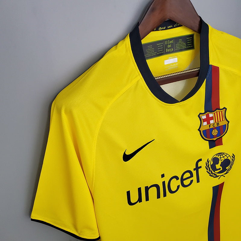 Jersey Barcelona Retro 2008/2009 - Amarilla