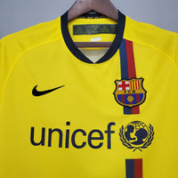 Jersey Barcelona Retro 2008/2009 - Amarilla