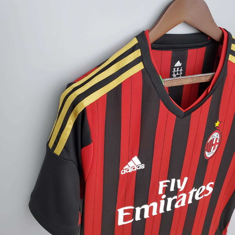 Jersey AC Milan Retro 2013/2014 - Red e Negra
