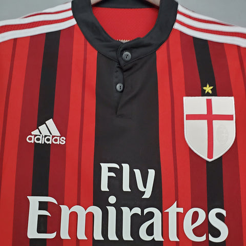 Jersey AC Milan Retro 2014/2015 - Red e Negra